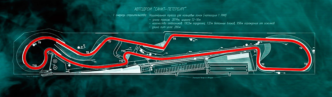 Спортивный автодром